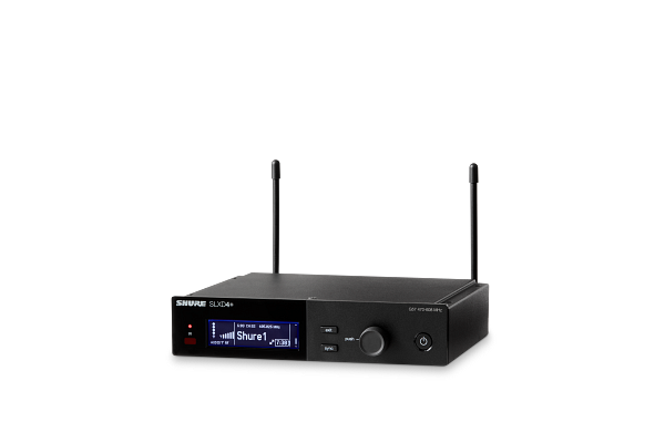 SLX-D+ DIGITAL WIRELESS RECEIVER, SINGLE CHANNEL HALF RACK